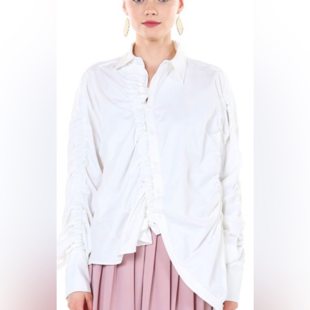 White blouse size large